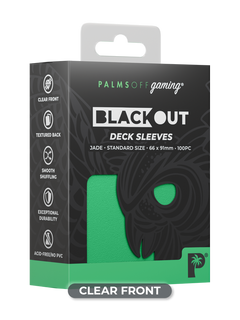 Palms Off Gaming – Blackout Deck Sleeves – Standard Size – 100pc-13