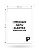 Palms Off Gaming – Blackout Deck Sleeves – Standard Size – 100pc-14