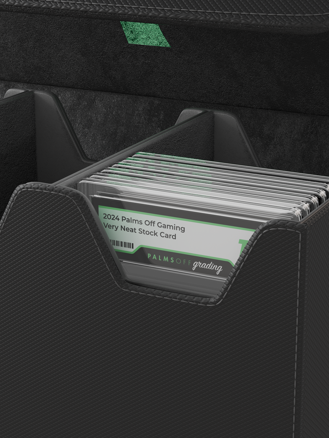 Palms Off Gaming – Collector's Series Graded Card Storage Case – Large-8