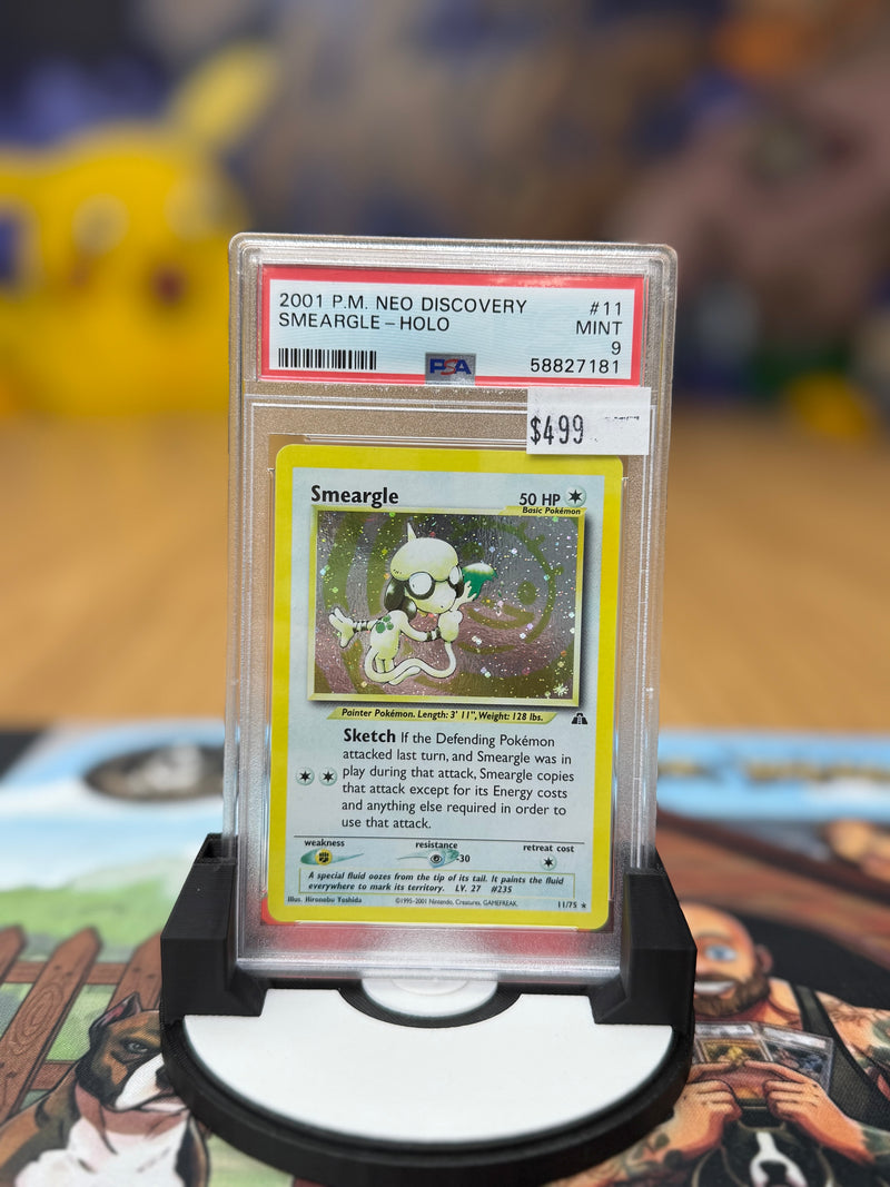 Pokemon Smeargle Holo 11/75 - PSA 9 MINT - 2001 Neo Discovery-1