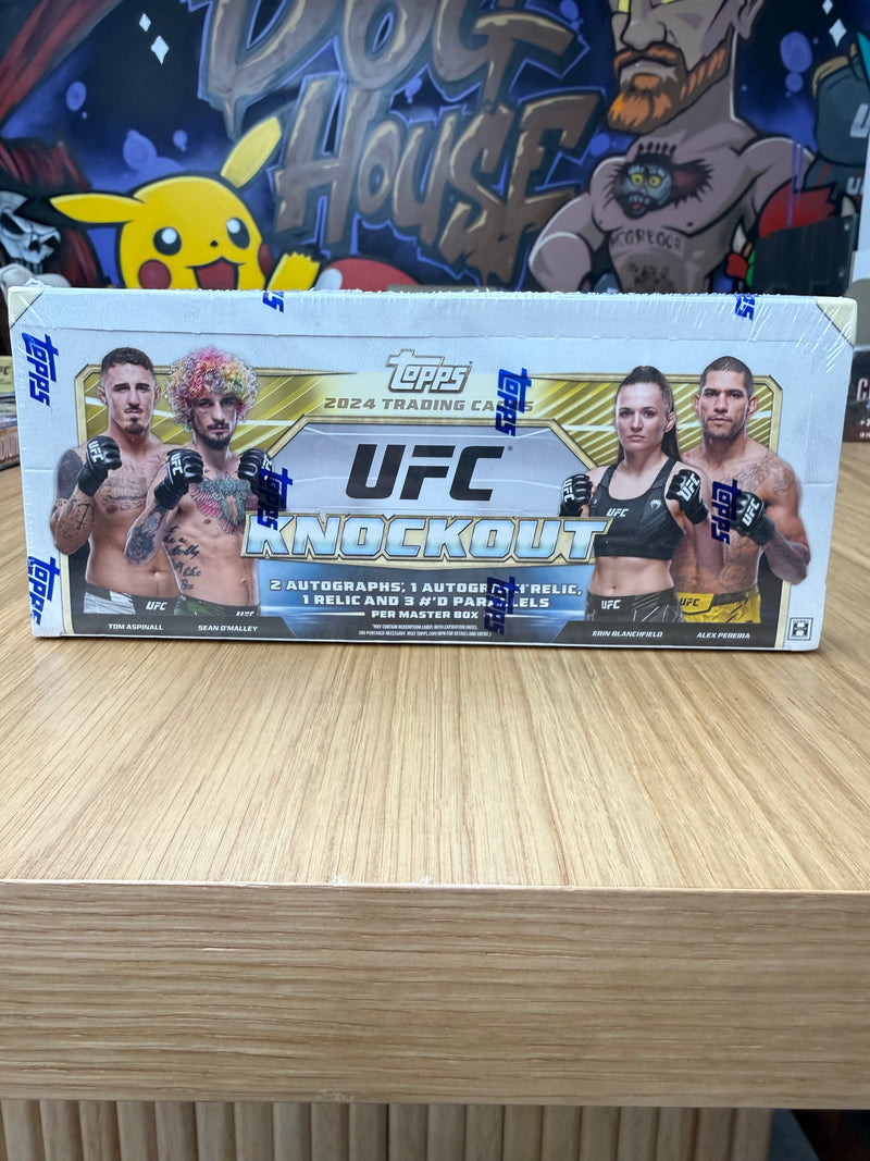 2024 Topps Knockout UFC Master Box - Sealed - 2 Autos, 1 Auto Relic, 1 Relic + 3 Numbered Parallels-1