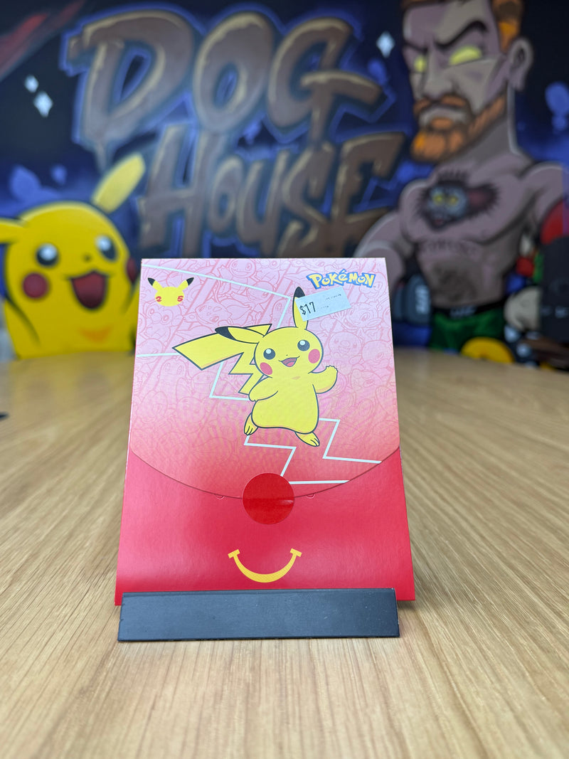 Pokemon 25th Anniversary McDonald's Happy Meal Sealed Card Pack - 2021 Promo-1