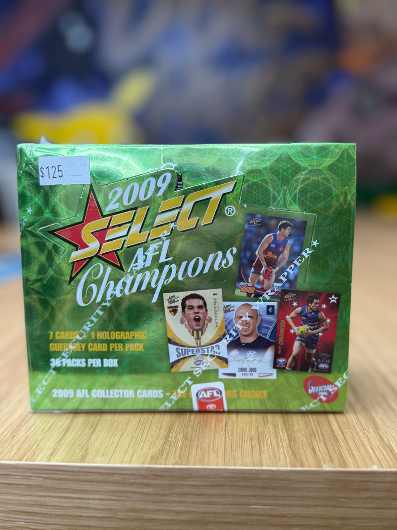2009 Select AFL Champions Sealed Box - 36 Packs - Official AFL Collector Cards-1