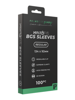 Palms Off Gaming – MintFit BGS Graded Card Sleeves – Regular – 100pc-1