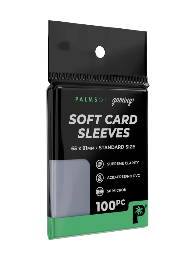 Palms Off Gaming – Soft Card Sleeves – Standard Size – 100pc-1