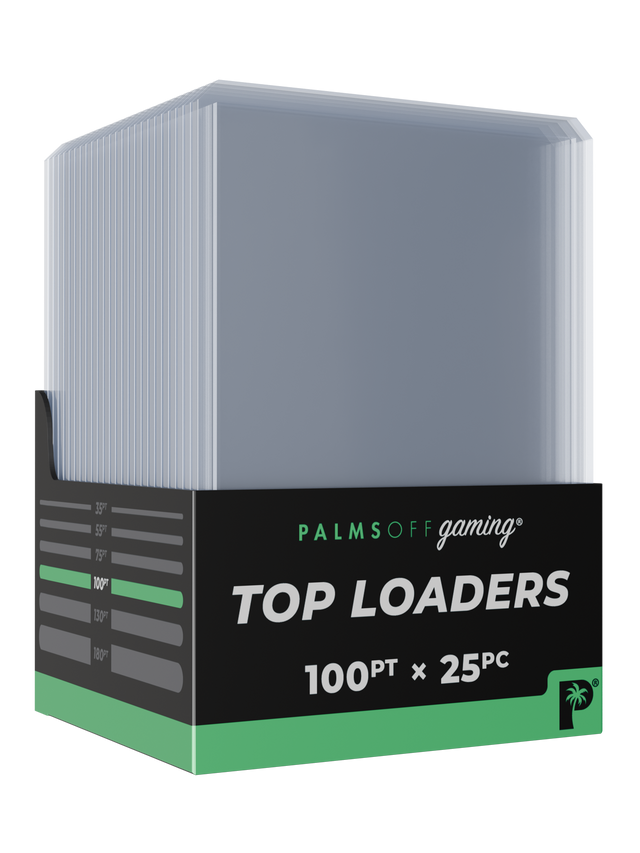 Palms Off Gaming – 100pt Top Loaders – 25pc-2