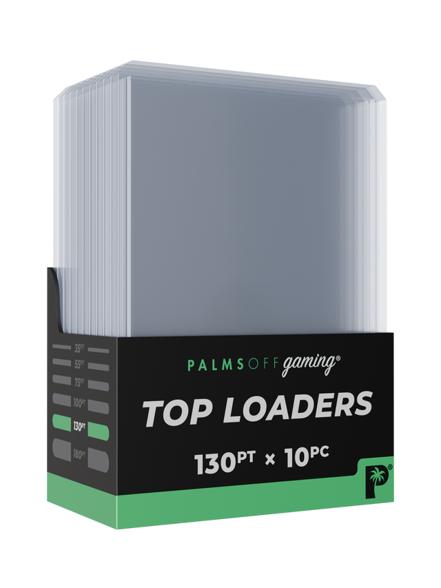 Palms Off Gaming – 130pt Top Loaders – 10pc-1