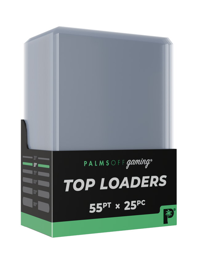 Palms Off Gaming – 55pt Top Loaders – 25pc-1
