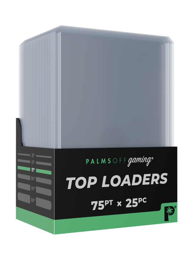 Palms Off Gaming – 75pt Top Loaders – 25pc-2