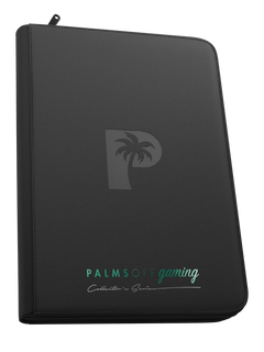 Palms Off Gaming – Collector's Series Top Loader Zip Binder 9 Pocket-1