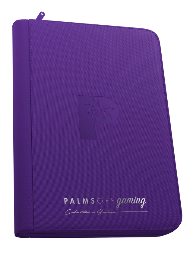 Palms Off Gaming – Collector's Series 9 Pocket Zip Binder-2