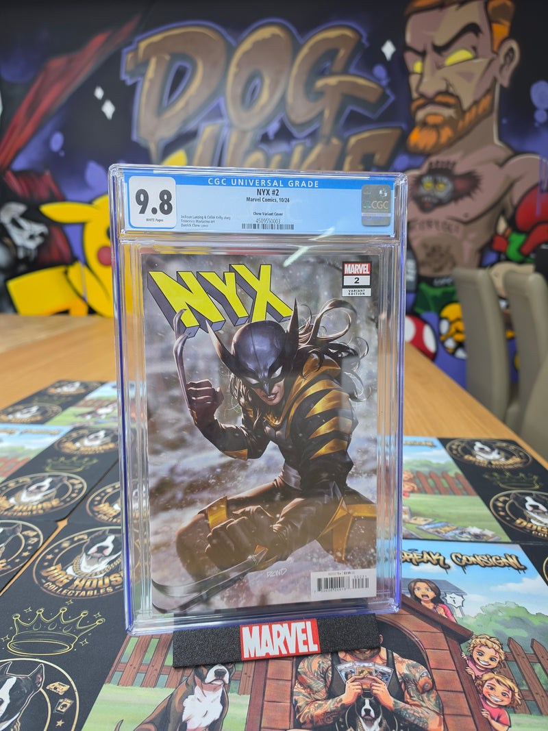 NYX #2 Chew Variant | CGC 9.8 | Marvel Comics 10/24-1