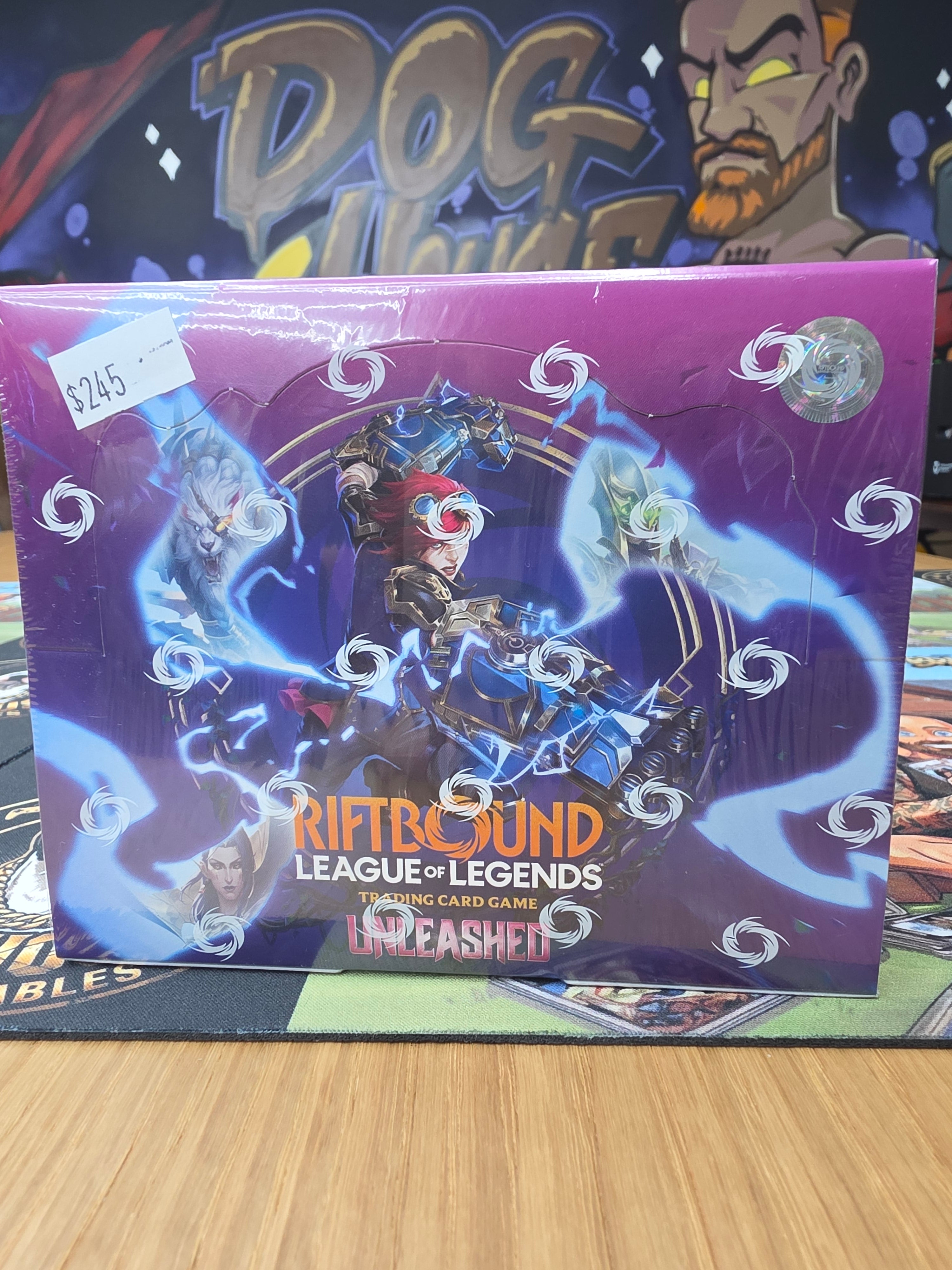 Riftbound League of Legends TCG Unleashed Sealed Booster Box