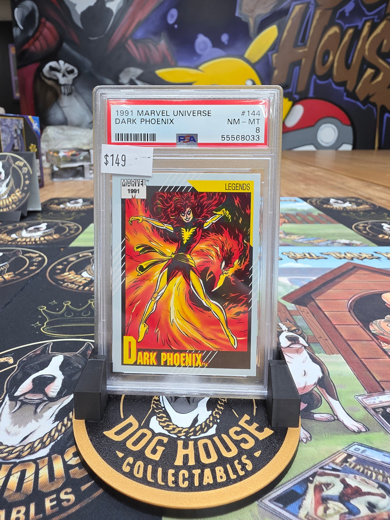 1991 Marvel Universe Dark Phoenix #144 - PSA 8 NM-MT-1