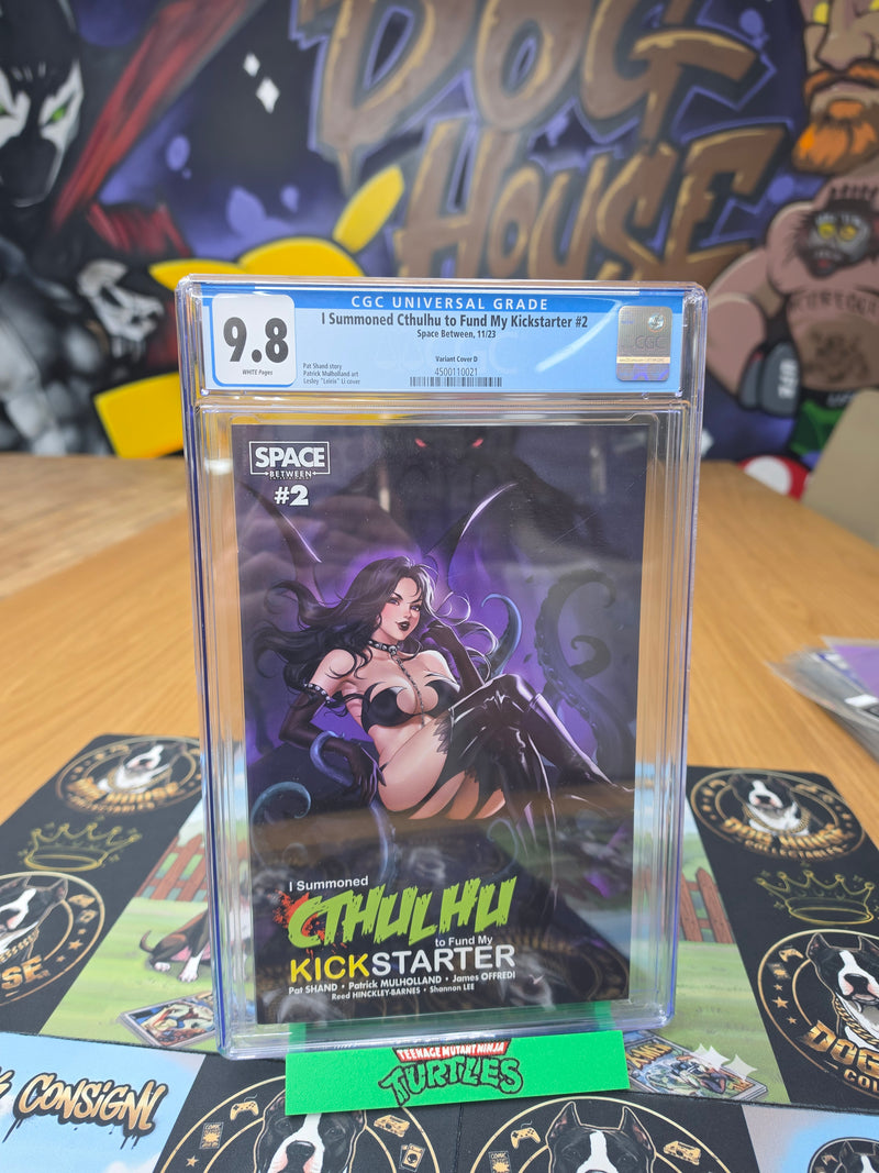 I Summoned Cthulhu to Fund My Kickstarter #2 Leirix Li Variant Cover D | CGC 9.8 | Space Between 11/23-1