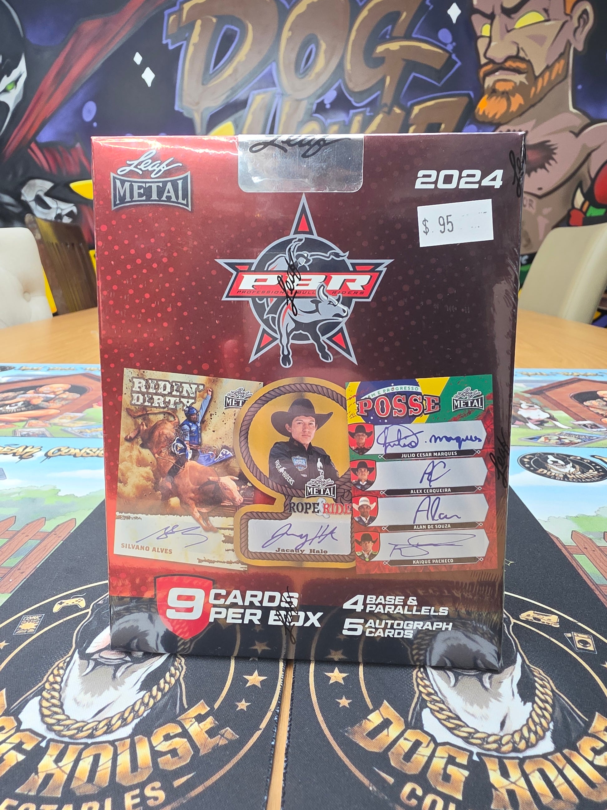 2024 Leaf Metal PBR Professional Bull Riders Hobby Box-1