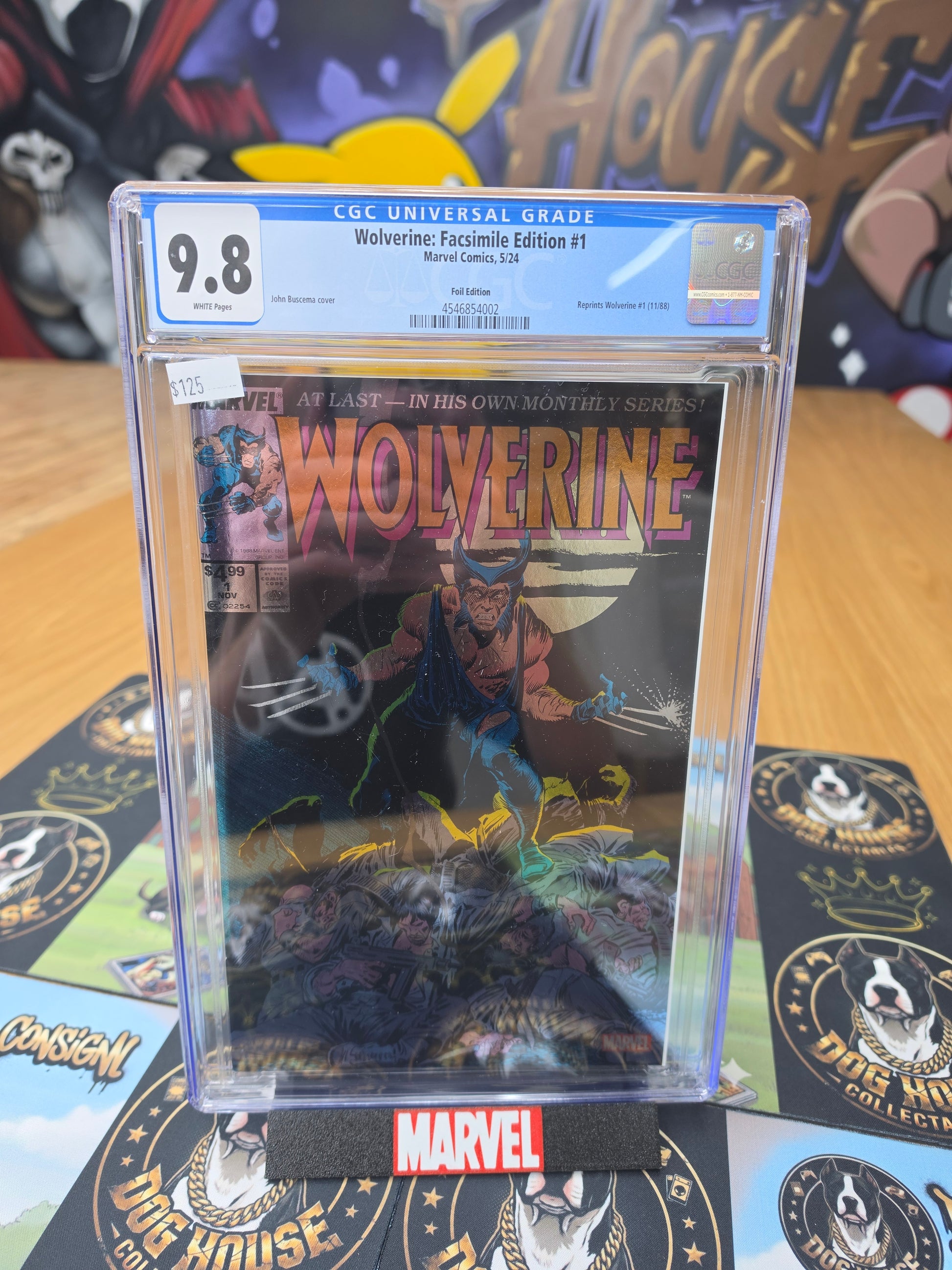 Wolverine: Facsimile Edition #1 Foil Edition | CGC 9.8 | Marvel Comics 5/24-1