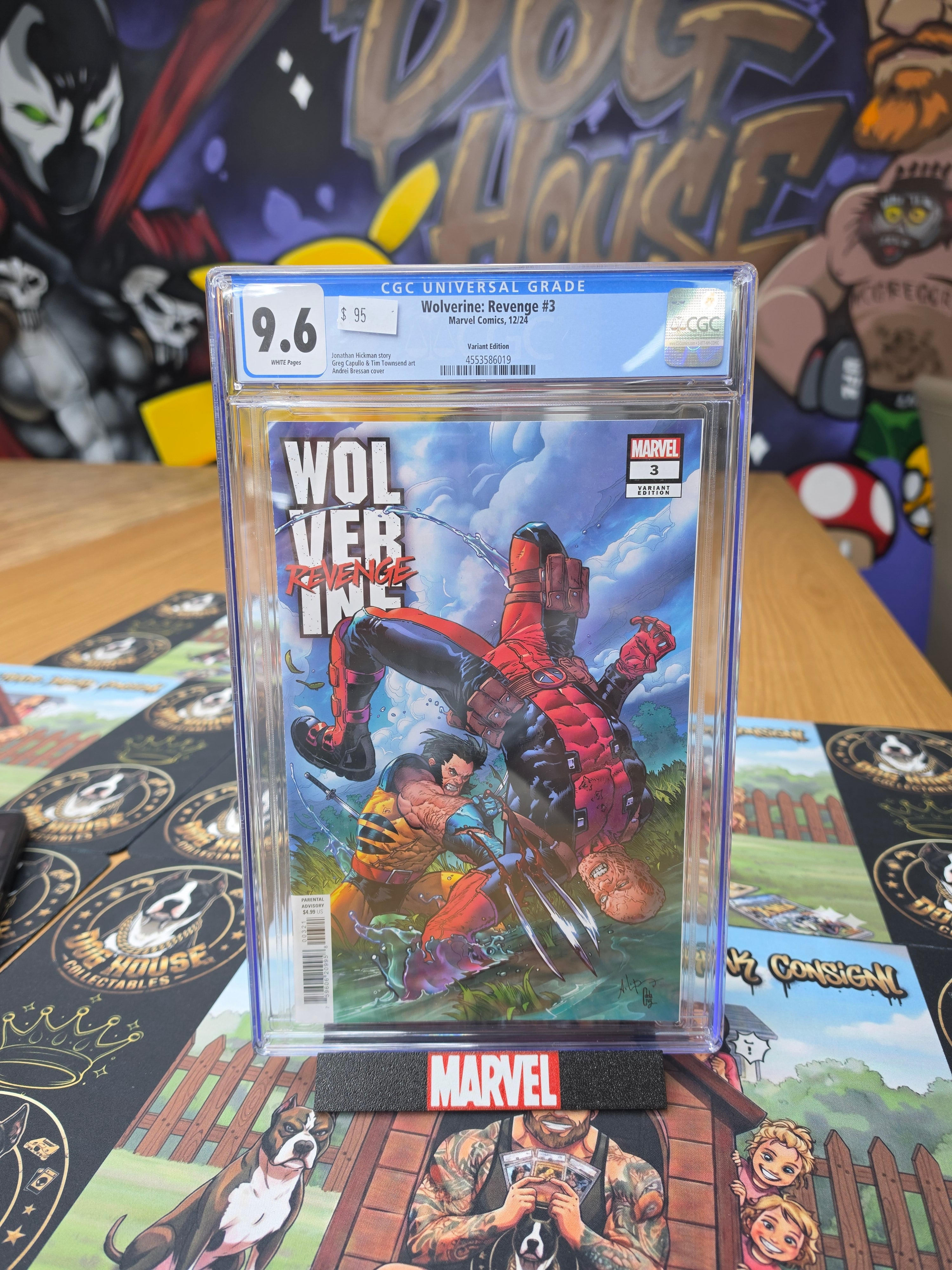 Wolverine: Revenge #3 Variant Edition | CGC 9.6 | Marvel Comics 12/24