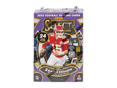 2025 Panini Select NFL Football Blaster Box | 24 Cards | Red & Blue Prizm Shock-1