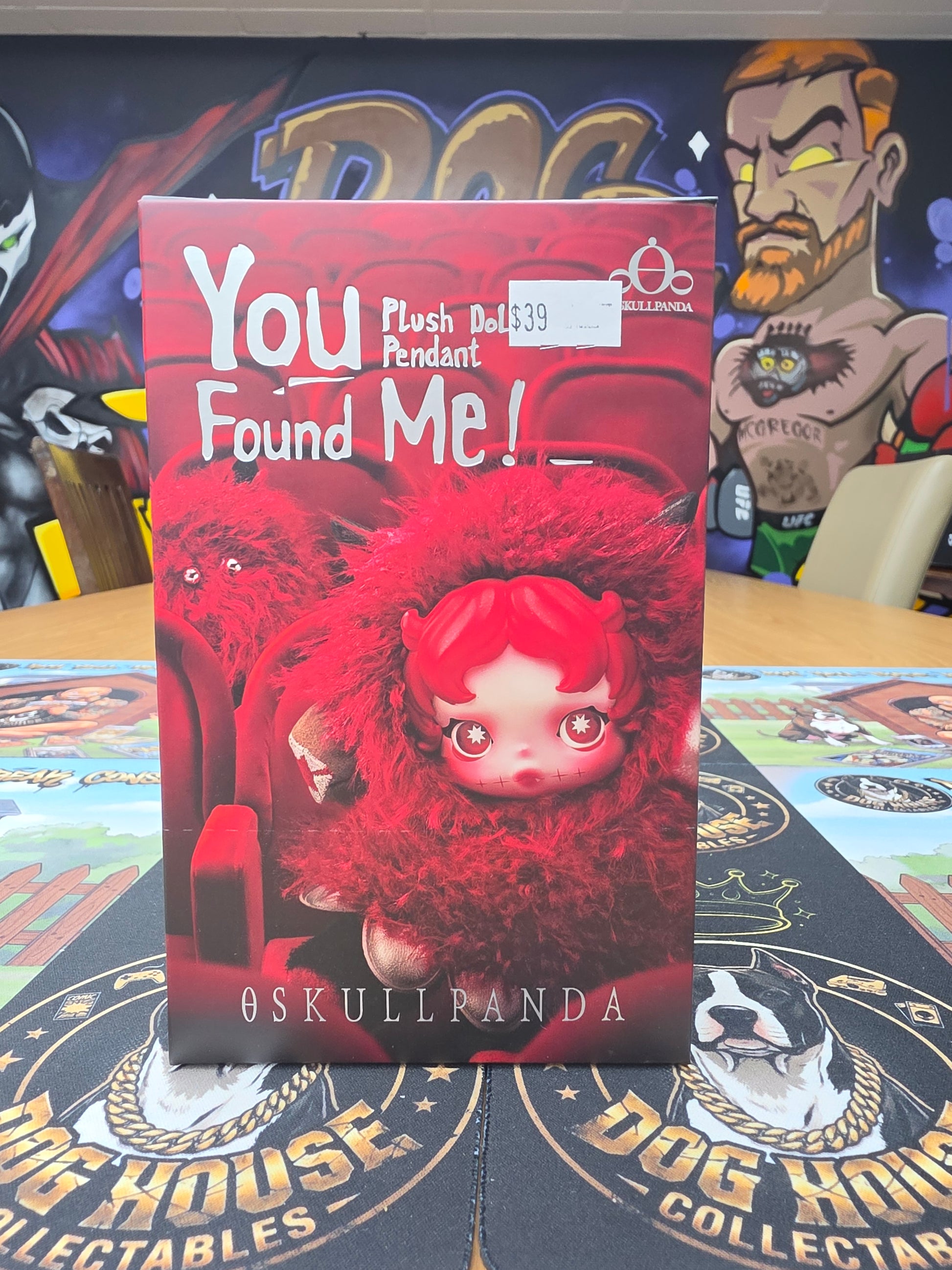 Pop Mart SKULLPANDA You Found Me! Plush Doll Pendant Blind Box-1