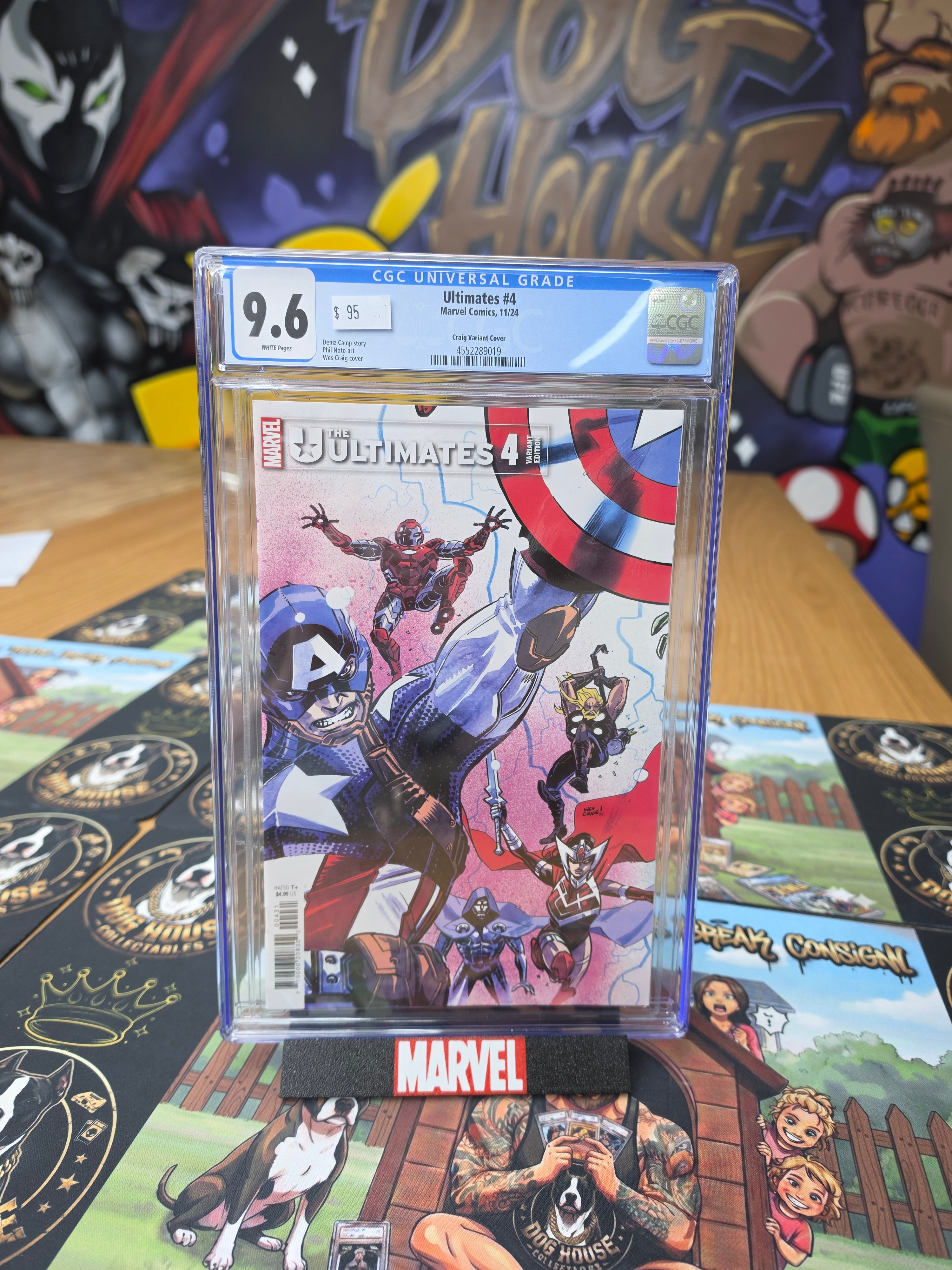 Ultimates #4 Wes Craig Variant | CGC 9.6 | Marvel Comics 11/24