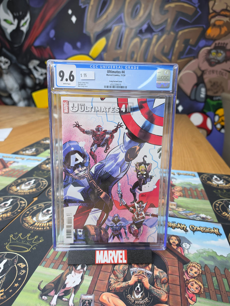 Ultimates #4 Wes Craig Variant | CGC 9.6 | Marvel Comics 11/24-1