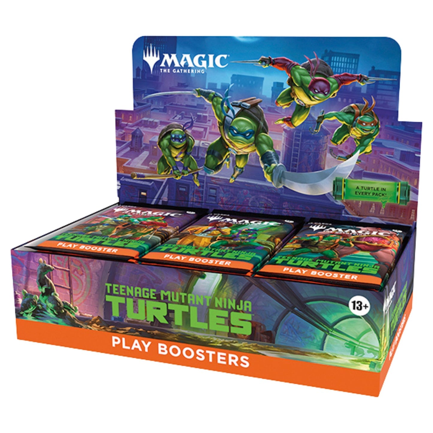 Magic: The Gathering | Teenage Mutant Ninja Turtles Play Booster Box | 36 Play Boosters