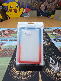 Graded Slab Display Stand - Acrylic Card Holder Stand (Blue/Red)-1