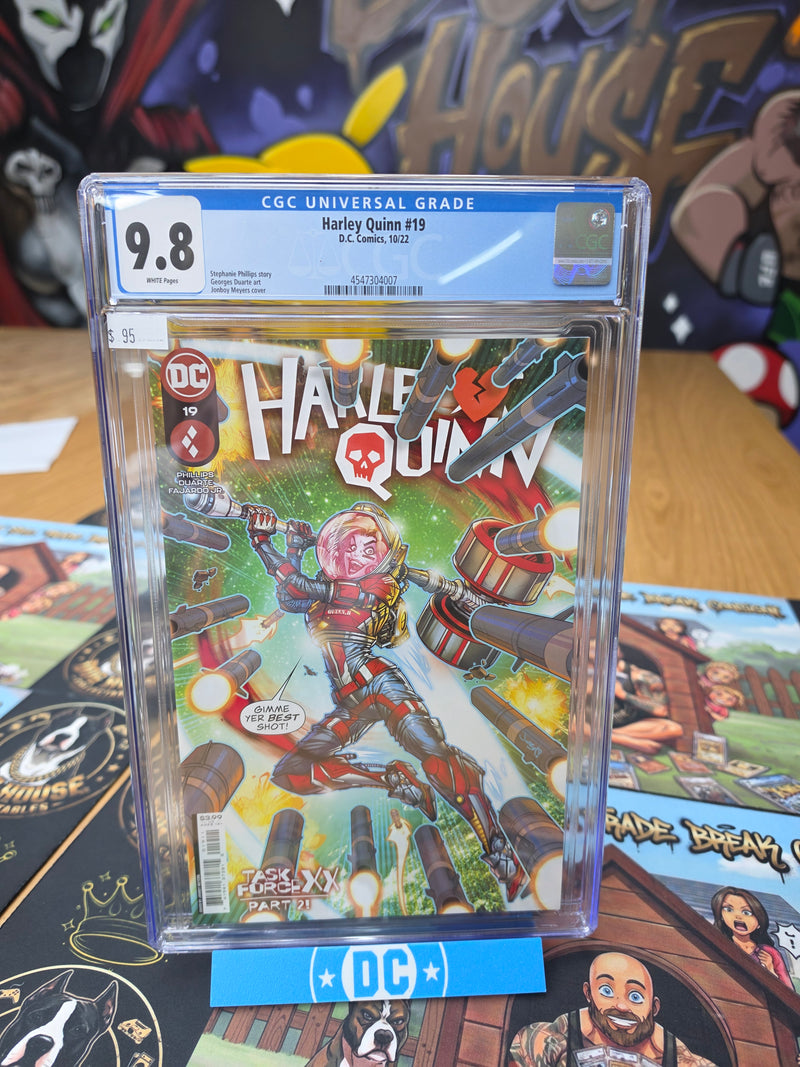 Harley Quinn #19 | CGC 9.8 | DC Comics 10/22 | Jonboy Meyers Cover-1