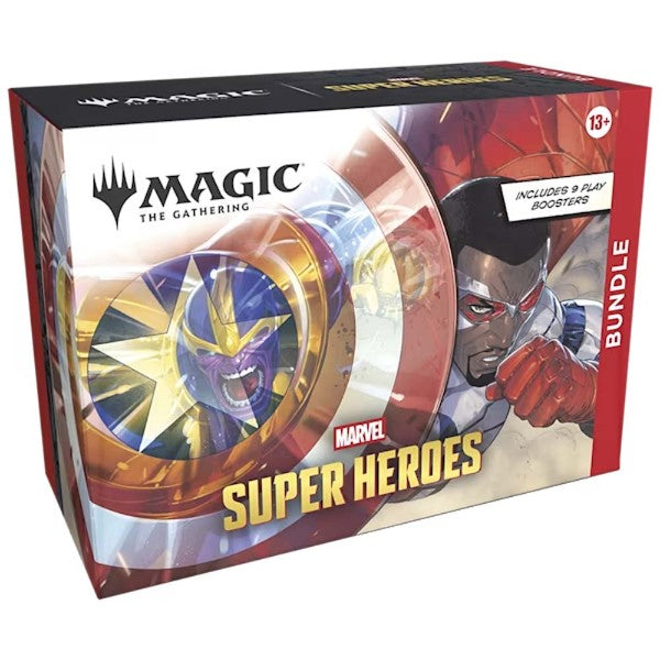 Magic: The Gathering | Marvel's Super Heroes Bundle | 9 Play Boosters-1