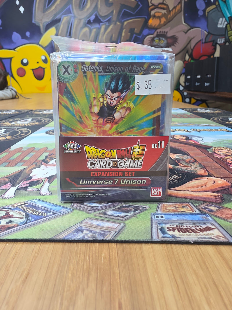 Dragon Ball Super Card Game Universe 7 Unison Expansion Set BE11-1