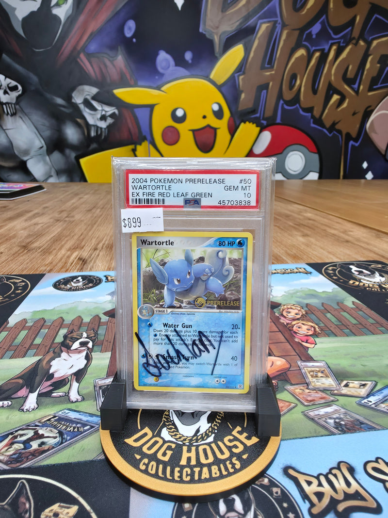 Wartortle 2004 Pokémon EX FireRed LeafGreen PRERELEASE Promo #50 | PSA 10 GEM MT-1