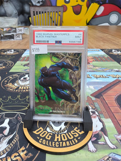 1992 Marvel Masterpieces Black Panther #4 - PSA 9 Mint-1