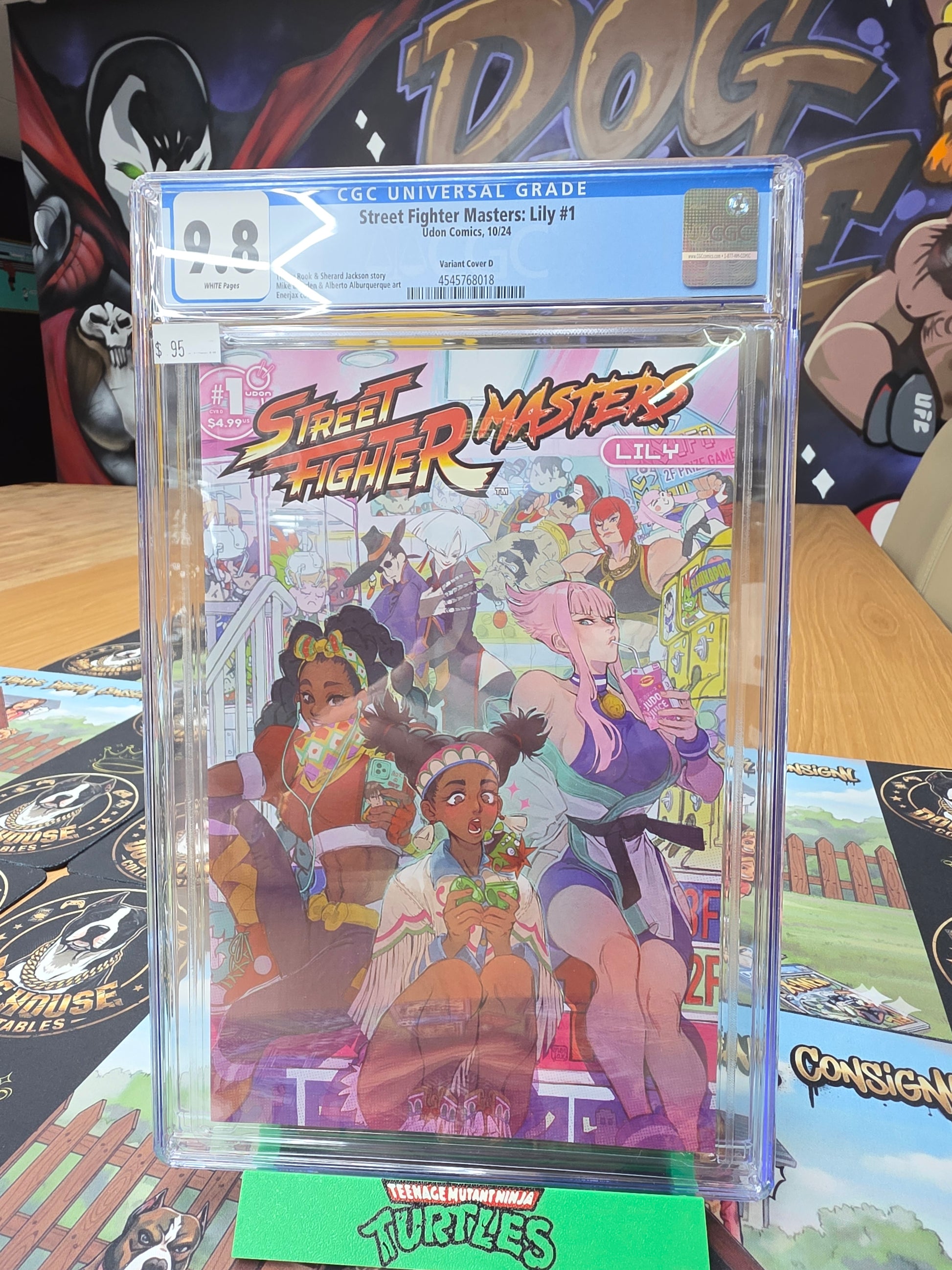 Street Fighter Masters: Lily #1 Variant Cover D | CGC 9.8 | Udon Comics 10/24-1