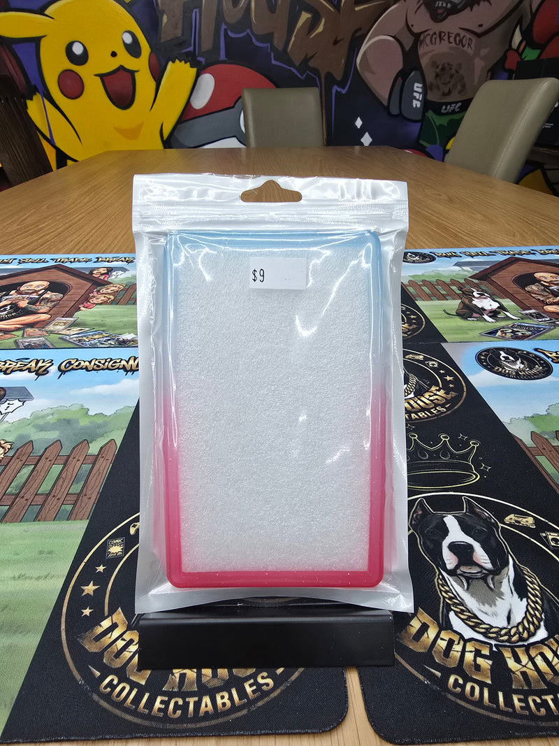 Graded Slab Display Stand - Acrylic Card Holder Stand (Blue/Pink)-1