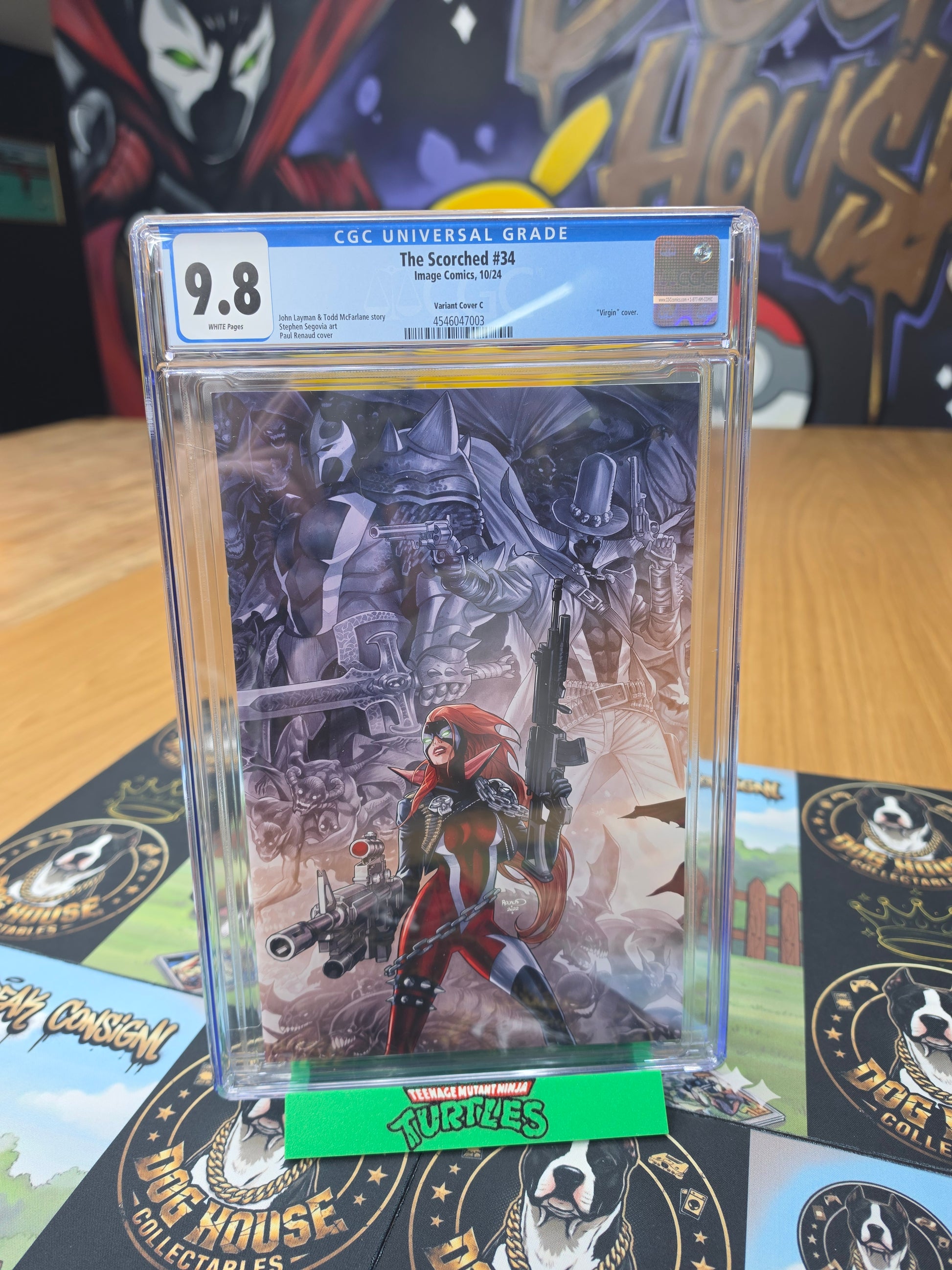 The Scorched #34 Renaud Virgin Variant Cover C | CGC 9.8 | Image Comics 10/24-1