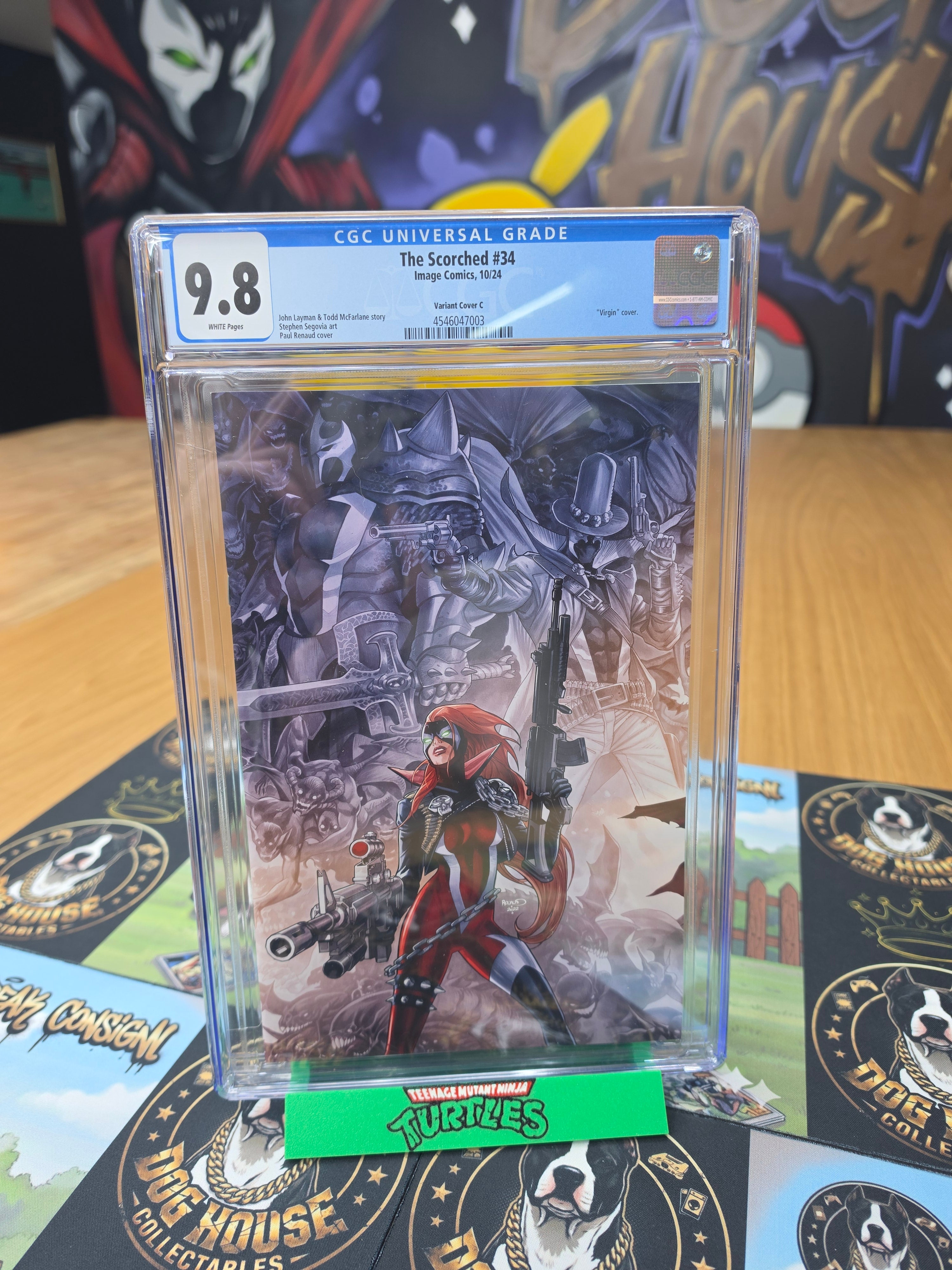 The Scorched #34 Renaud Virgin Variant Cover C | CGC 9.8 | Image Comics 10/24