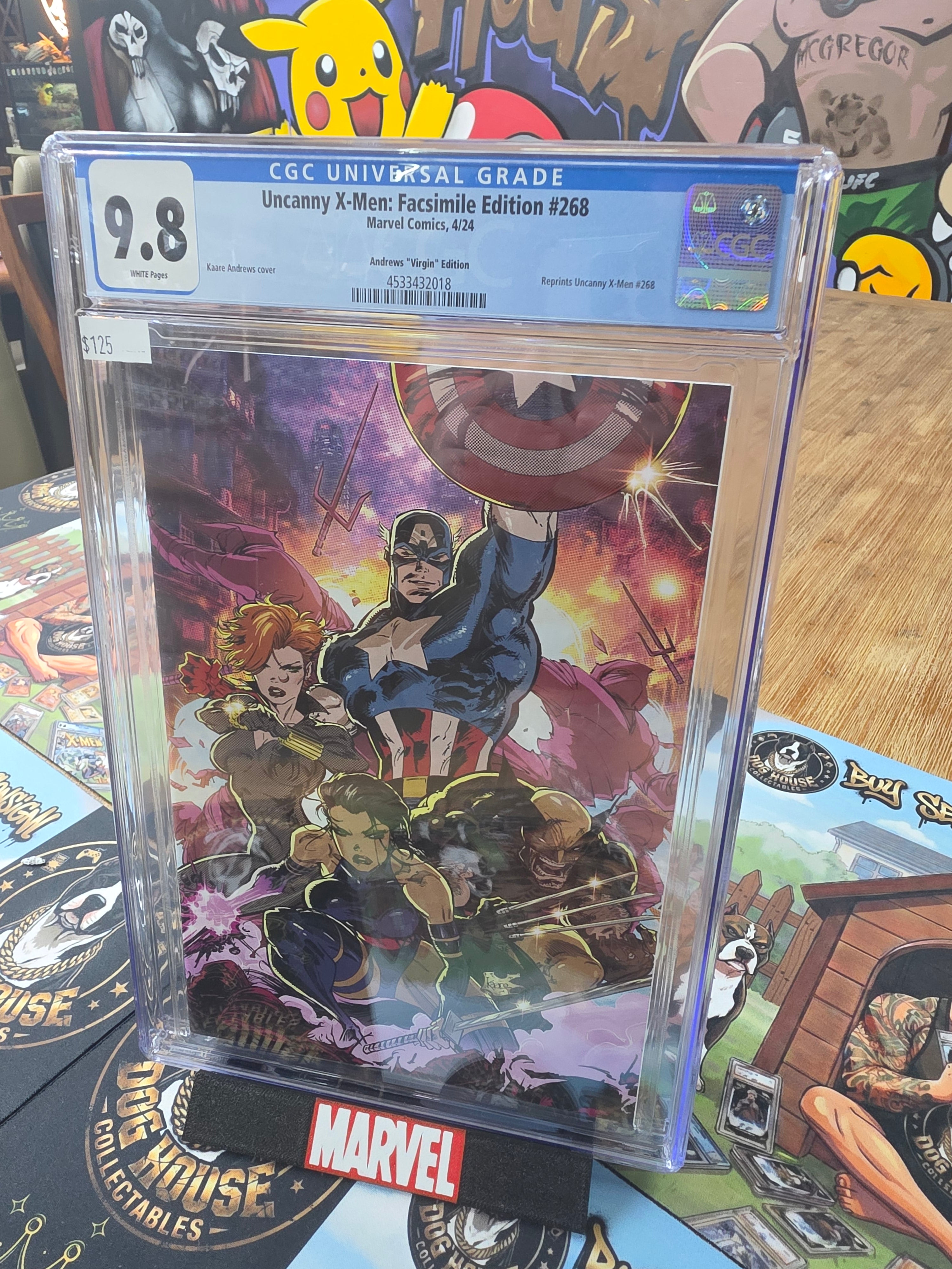 Uncanny X-Men: Facsimile Edition #268 (2024) — CGC 9.8 — Kaare Andrews Virgin Variant