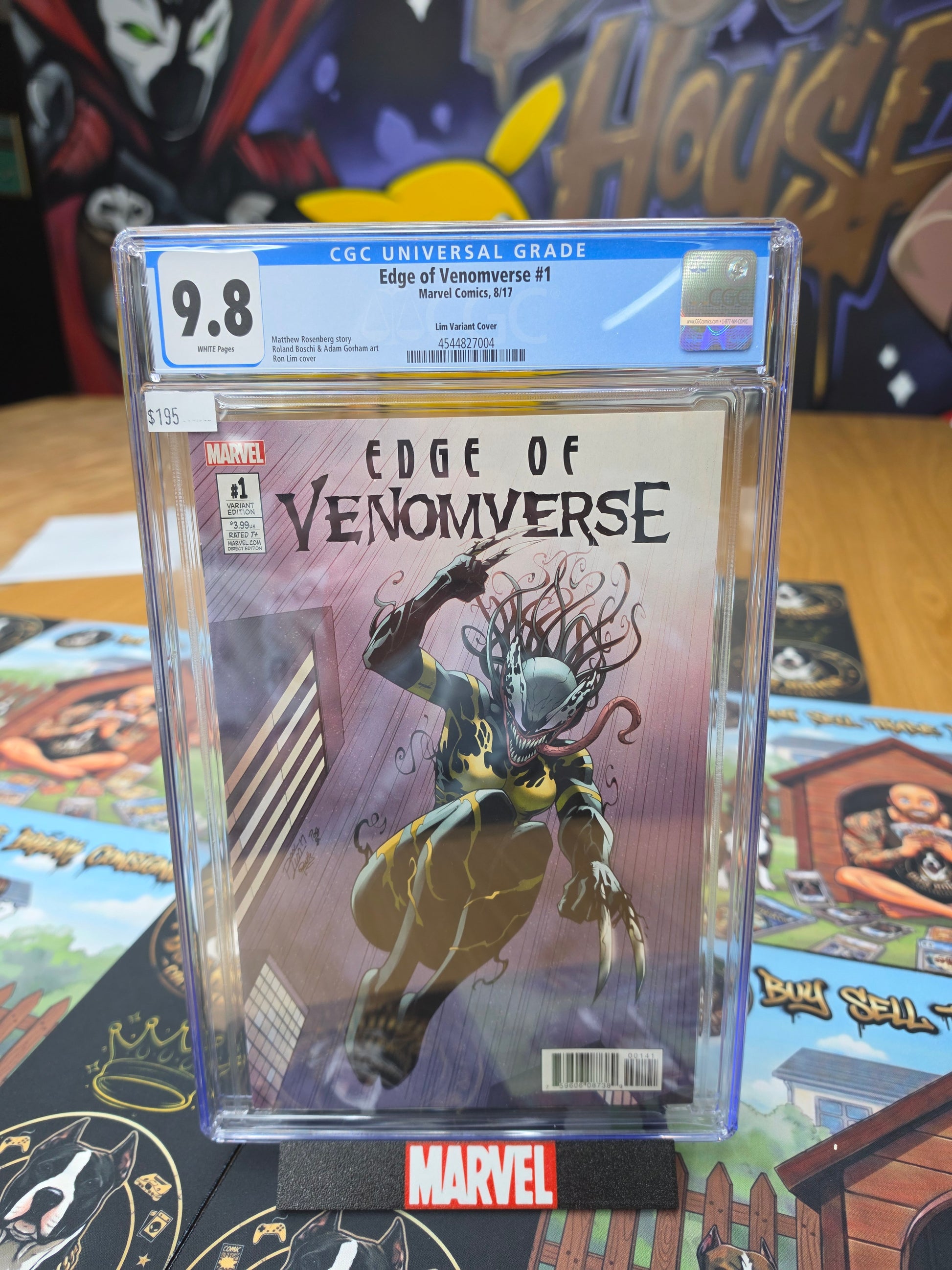 Edge of Venomverse #1 Ron Lim Variant | CGC 9.8 | Marvel Comics 8/17-1