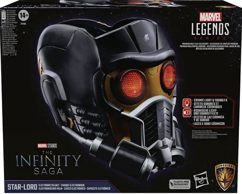 Marvel Legends Star-Lord Premium Electronic Helmet - Infinity Saga - Hasbro-1