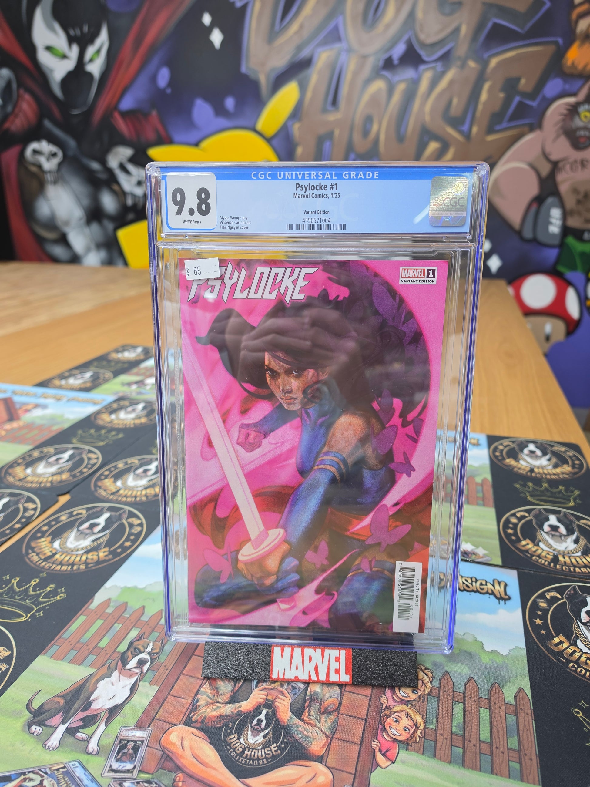 Psylocke #1 Variant Edition | CGC 9.8 | Marvel Comics 1/25-1
