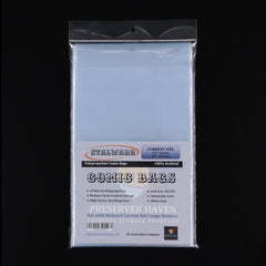 Stalward Comic Bags Current Size 175x267mm - 100 Pack-1