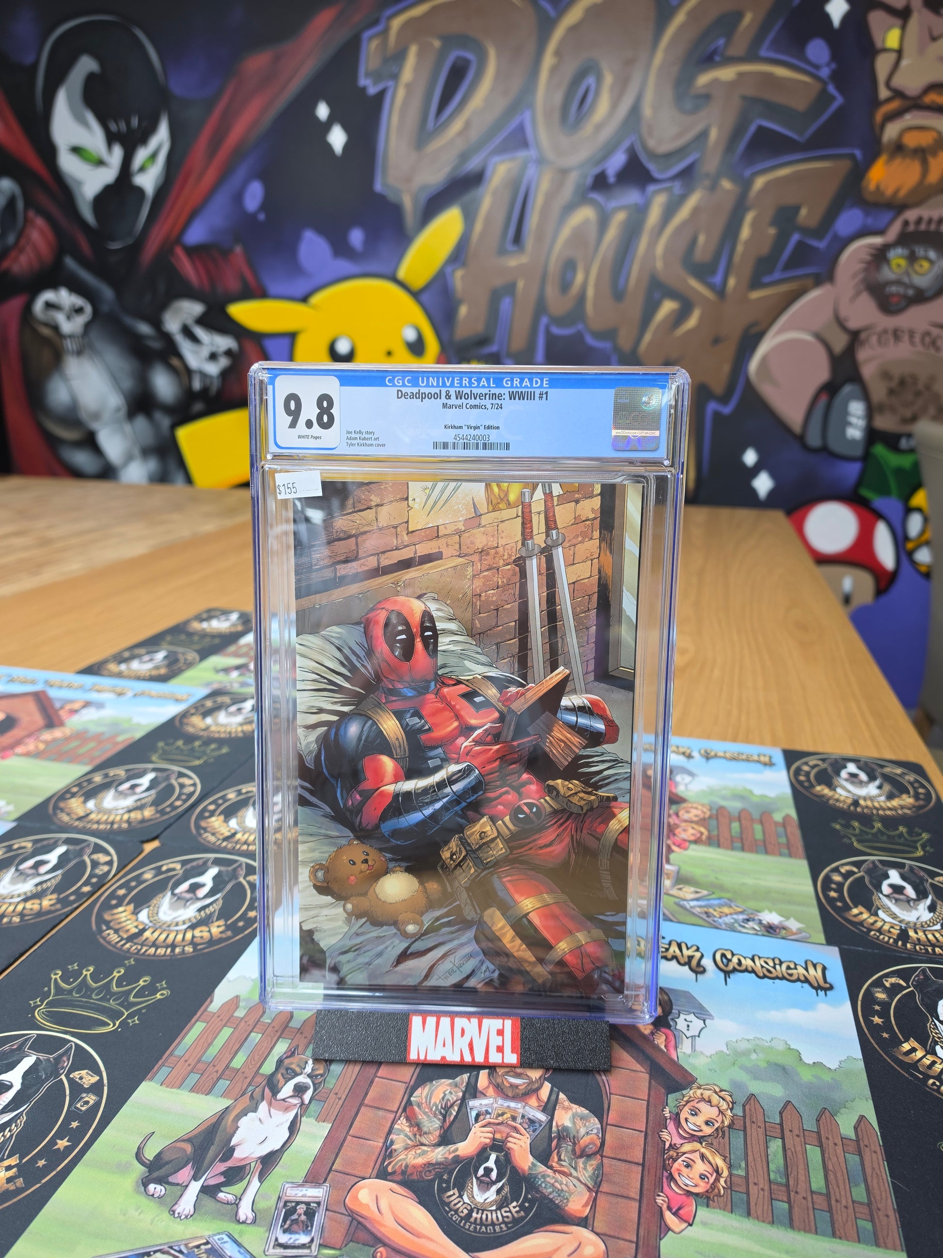Deadpool & Wolverine: WWIII #1 Kirkham Virgin Edition | CGC 9.8 | Marvel Comics 7/24-1