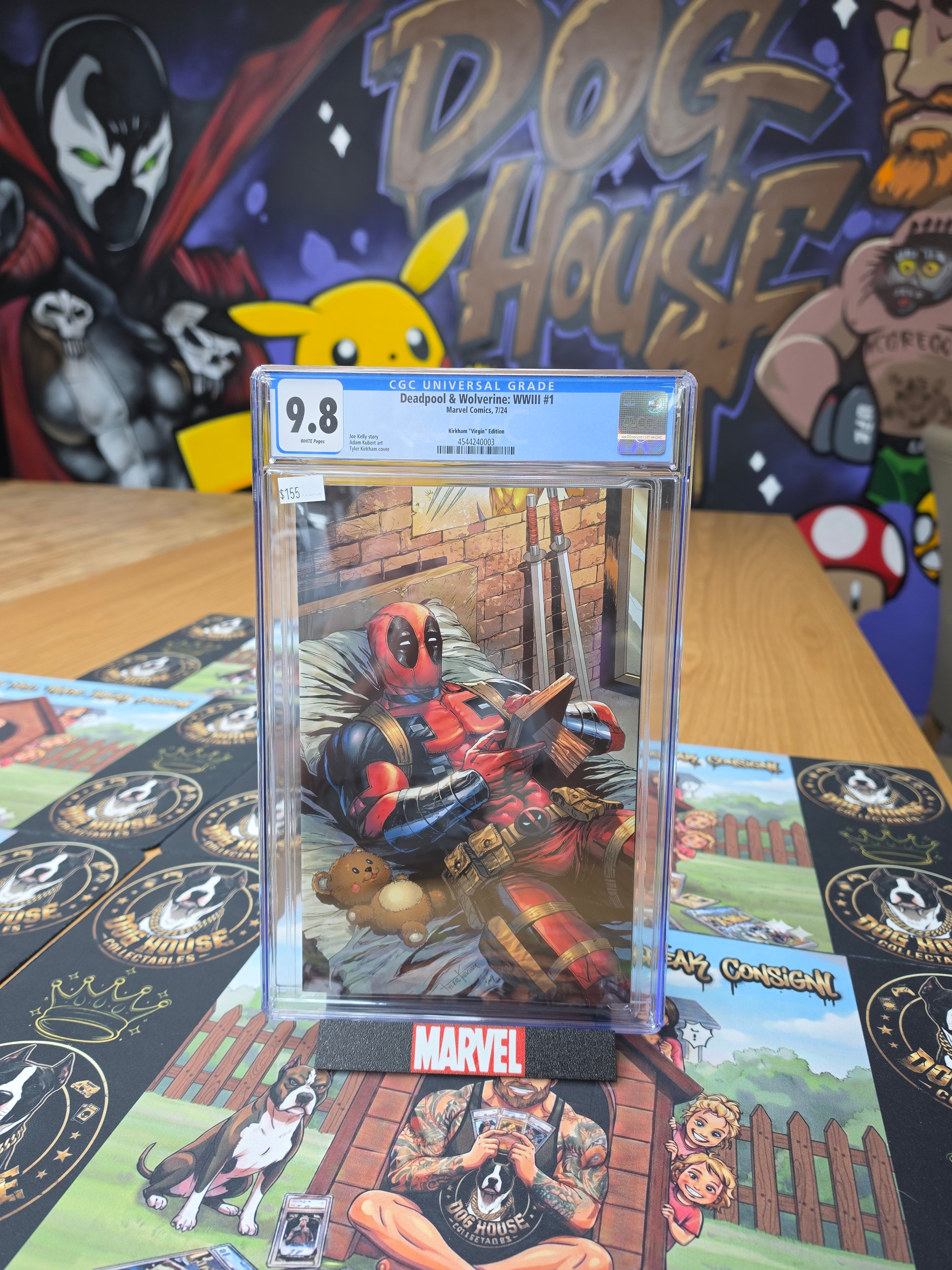Deadpool & Wolverine: WWIII #1 Kirkham Virgin Edition | CGC 9.8 | Marvel Comics 7/24