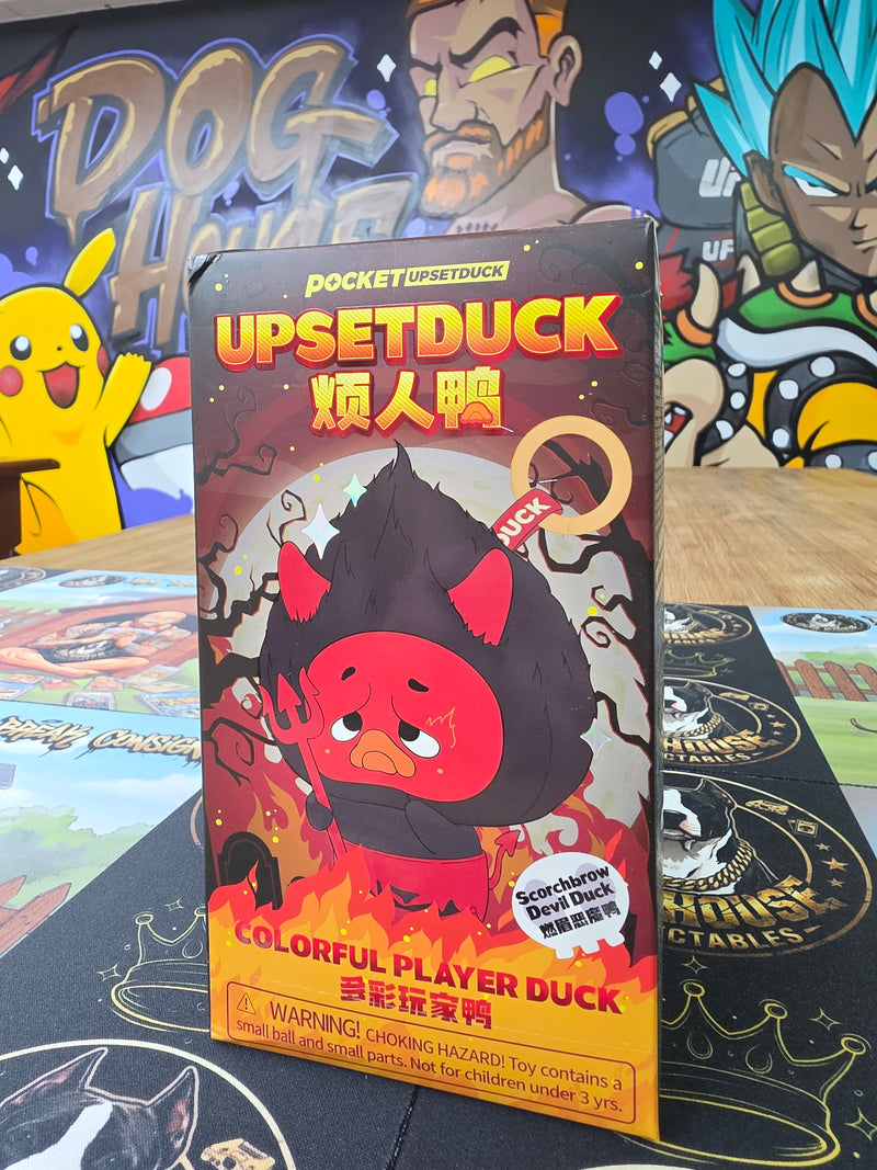Upset Duck - Colorful Player Duck Plush Keychain Blind Box (Pocket Series)-1