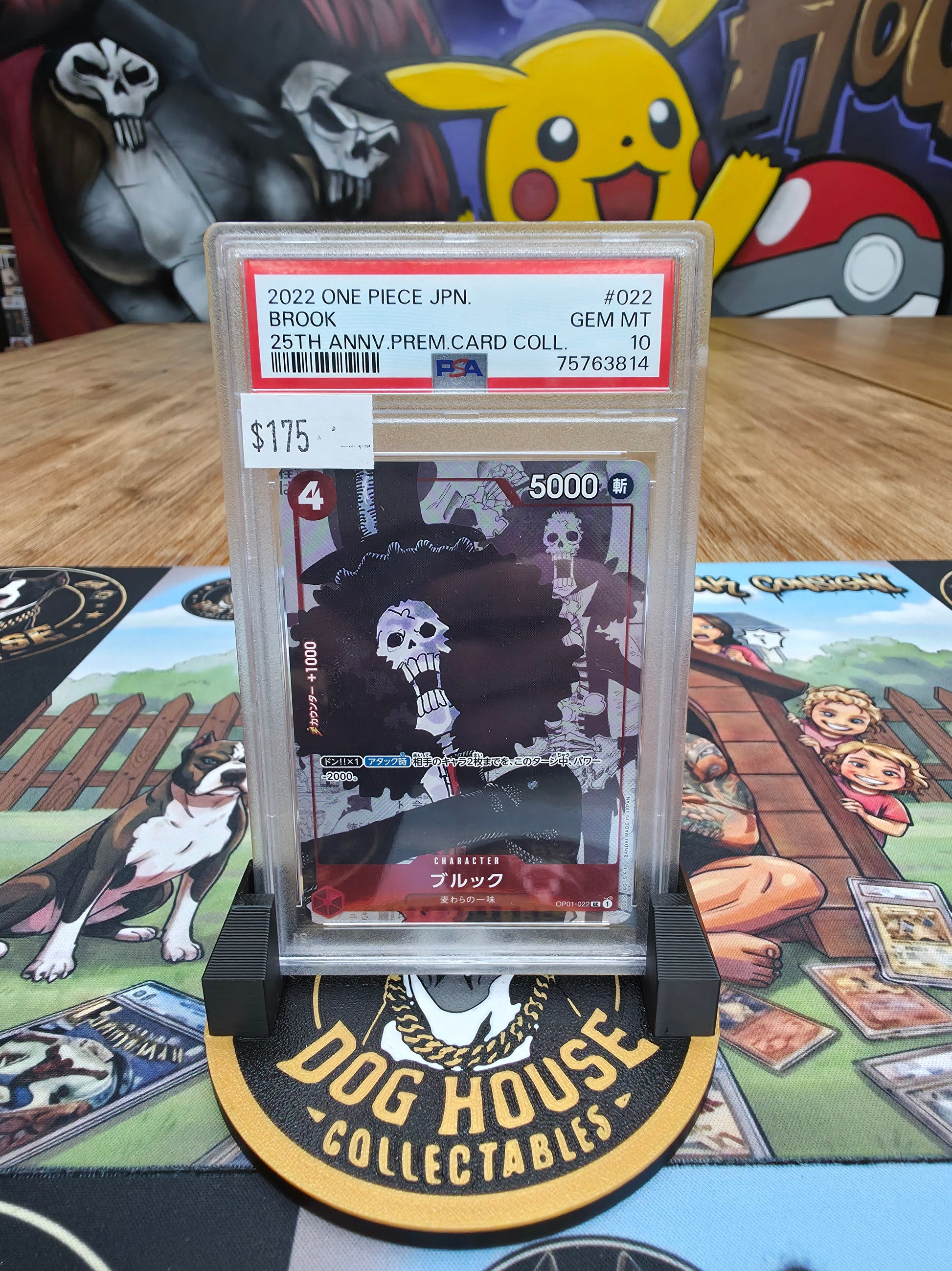Brook OP01-022 25th Anniversary Premium Card Collection (JP) | PSA 10 GEM MT | One Piece Card Game-1