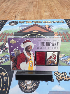 2000 Upper Deck Holiday Season Kobe Bryant Santa Suit Relic Card-1