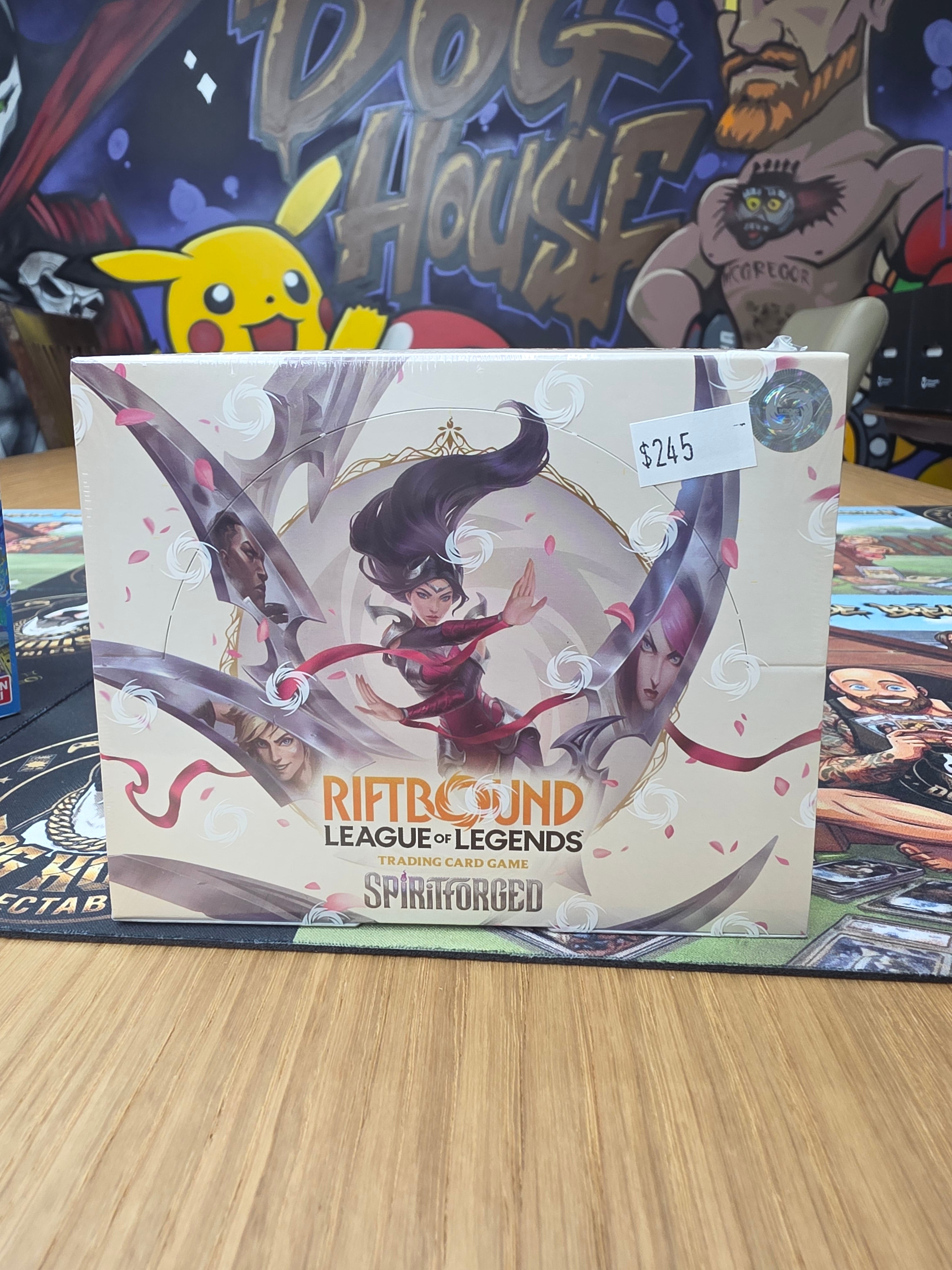 Riftbound League of Legends TCG Spiritforged Sealed Booster Box