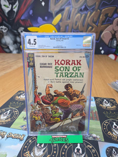 Korak, Son of Tarzan #2 | CGC 4.5 | Gold Key 3/64 | Painted Cover-1