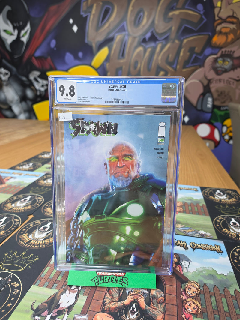 Spawn #340 | CGC 9.8 | Image Comics 4/23 | Mark Spears Cover-1